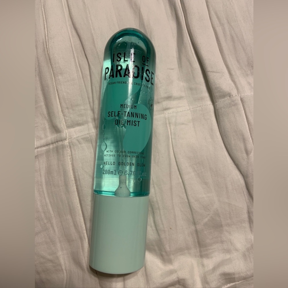 Isle of paradise medium self tanning oil mist new